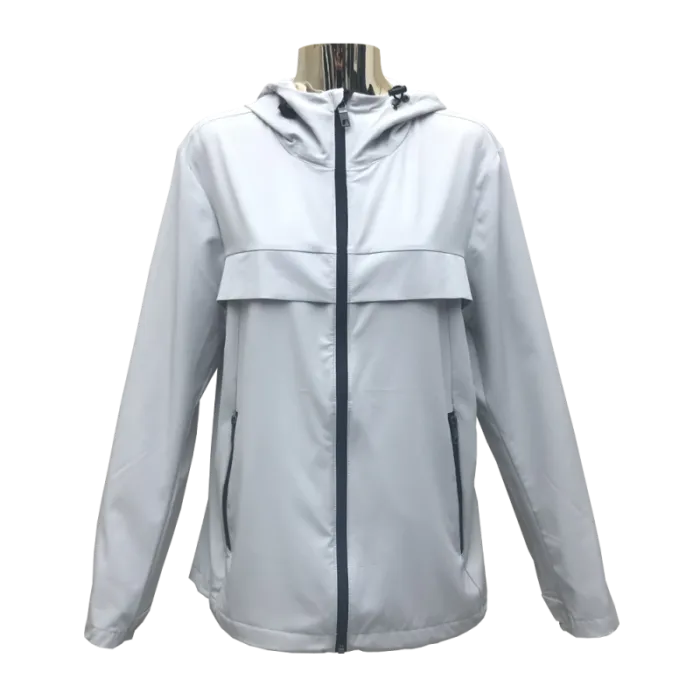 Siaced ysgafn un haen i fenywod mewn gwyn